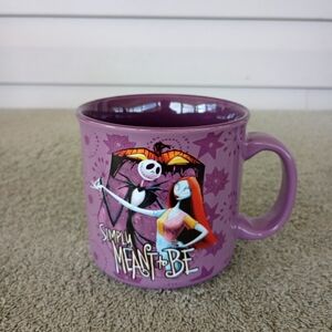 Tim Burton NIGHTMARE BEFORE CHRISTMAS Simply Meant To Be 20 oz Coffee Mug (NEW)